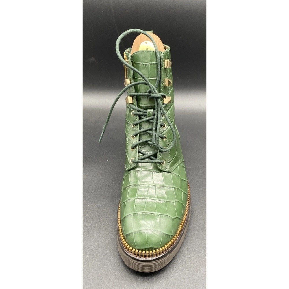 Michael KORS Haskell Crocodile Embossed‎ Leather Bootie Men's 9M - Picture 6 of 16